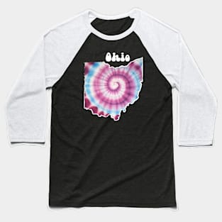 Ohio Tie Dye Baseball T-Shirt